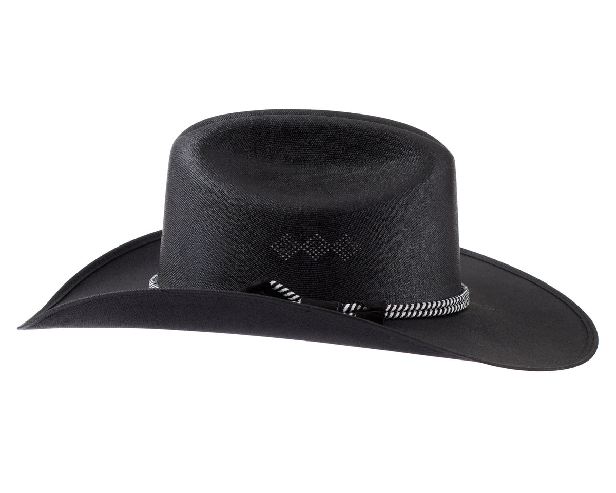 Black western cowboy hat 17575